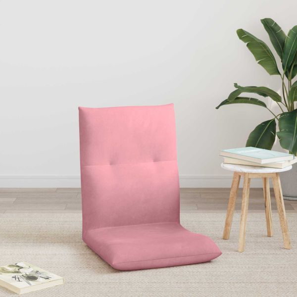 Подово кресло Розово 46 x 50 x 61 см Кадифе