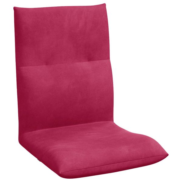 Подово кресло Виненочервен 46 x 50 x 61 см Кадифе