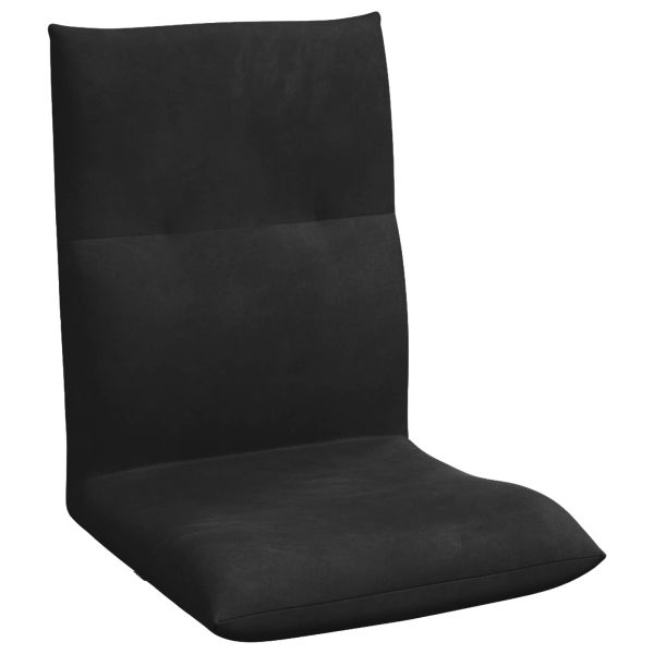 Подово кресло Черен 46 x 50 x 61 см Кадифе