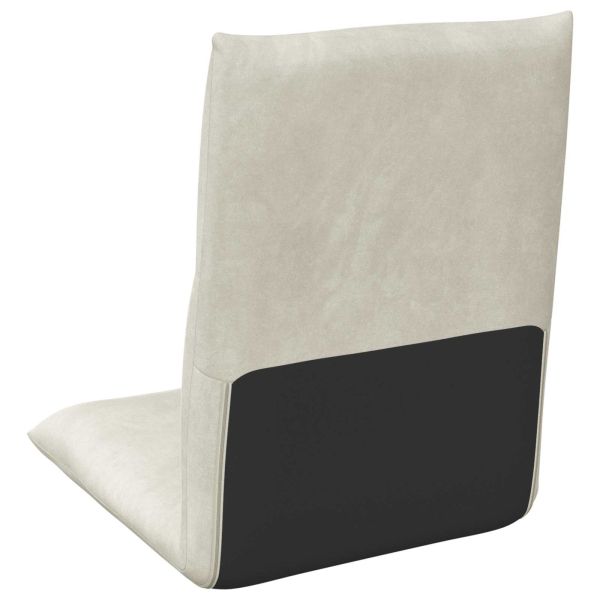 Подово кресло Крем 46 x 50 x 61 см Кадифе