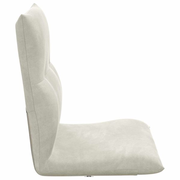 Подово кресло Крем 46 x 50 x 61 см Кадифе