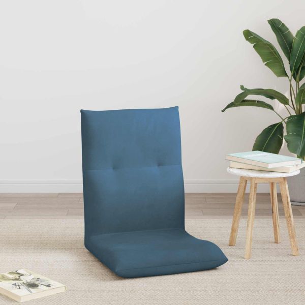 Подово кресло Синьо 46 x 50 x 61 см Кадифе