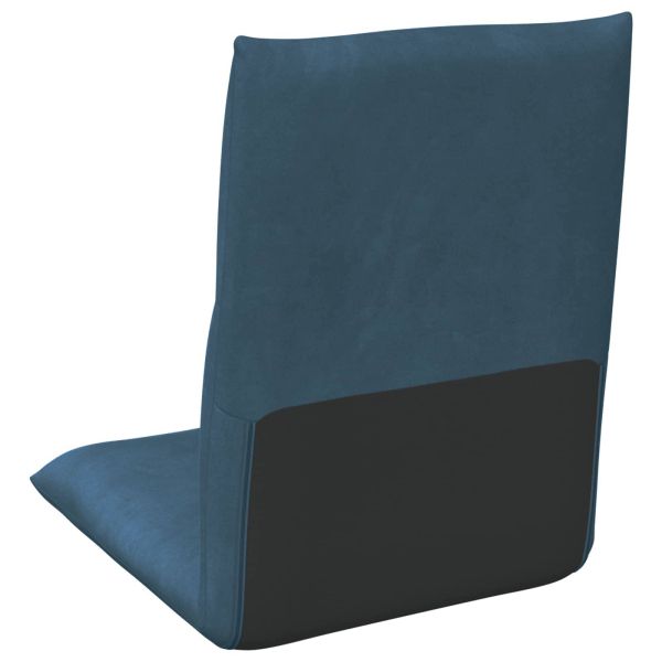 Подово кресло Синьо 46 x 50 x 61 см Кадифе