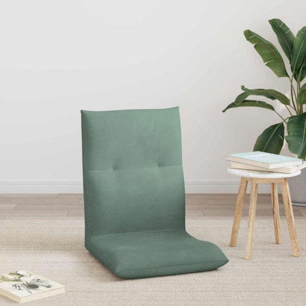 Подово кресло Морско зелено 46 x 50 x 61 см Кадифе