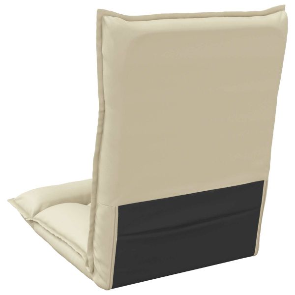 Подово кресло Крем 55 x 61 x 70 см Изкуствена