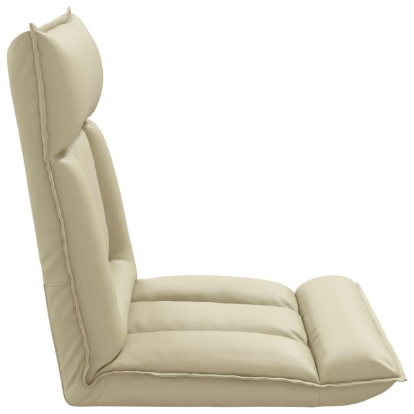 Подово кресло Крем 55 x 61 x 70 см Изкуствена
