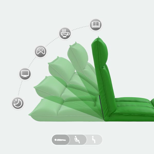 Подово кресло Сив 55 x 61 x 70 см Изкуствена