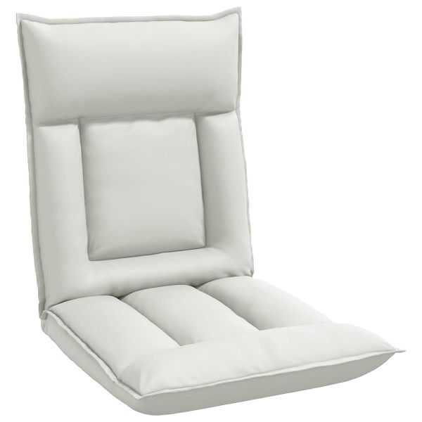 Подово кресло Бял 55 x 61 x 70 см Изкуствена