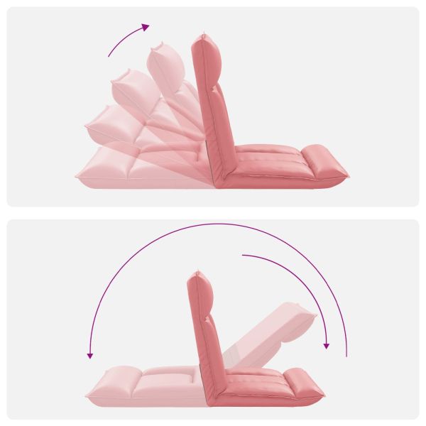 Подово кресло Розово 55 x 61 x 70 см Изкуствена