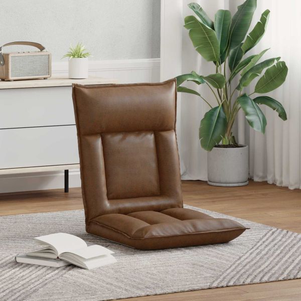 Подово кресло Кафяво 55 x 61 x 70 см текстил