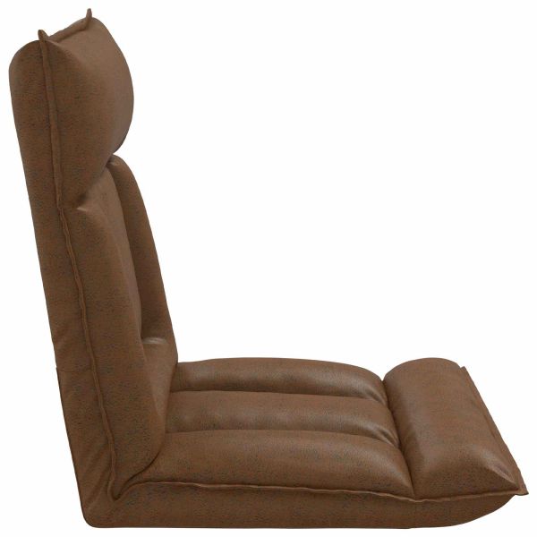 Подово кресло Кафяво 55 x 61 x 70 см текстил