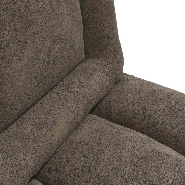 Подово кресло Тъмен сив 55 x 61 x 70 см текстил