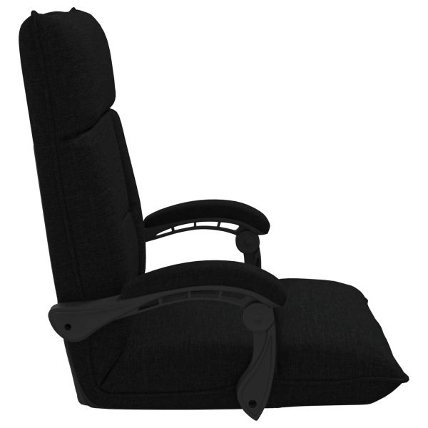 Подово кресло Черен 66 x 66 x 80 см текстил