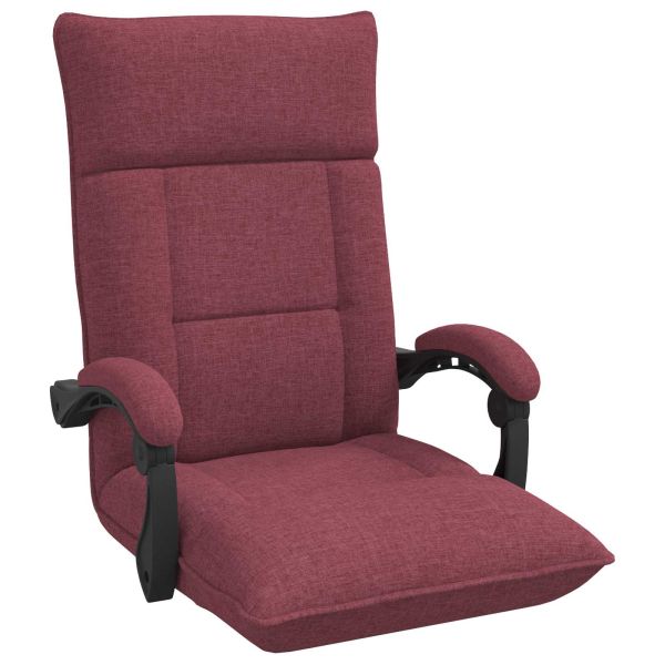 Подово кресло Виненочервен 66 x 66 x 80 см текстил