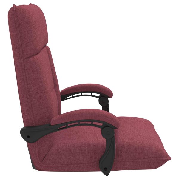 Подово кресло Виненочервен 66 x 66 x 80 см текстил