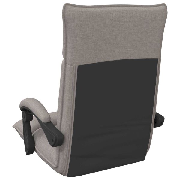 Подово кресло Таупе 66 x 66 x 80 см текстил