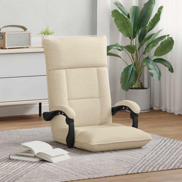 Подово кресло Крем 66 x 66 x 80 см текстил