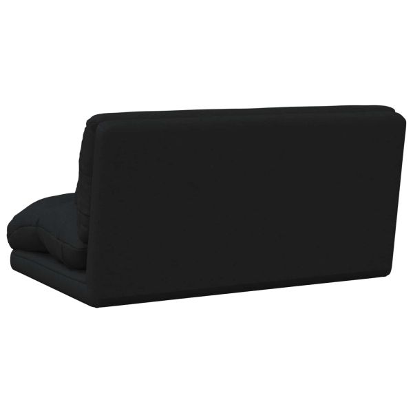 Подово кресло Черен 110 x 82 x 55 см текстил