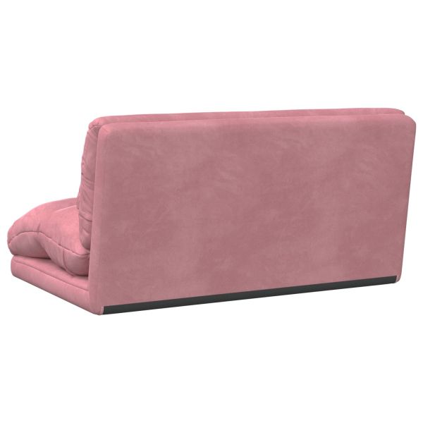 Подово кресло Розово 110 x 82 x 55 см Кадифе