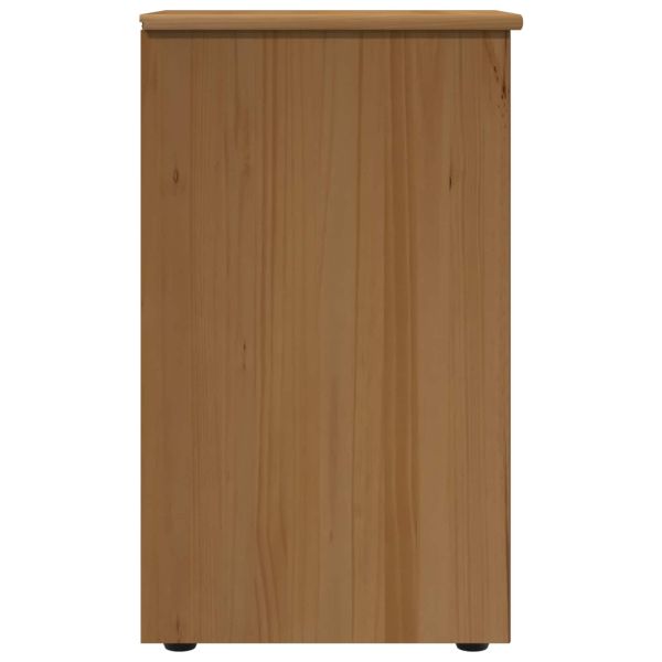 За шкафове Меден кафяв 34 x 39 x 61,5 см Солиден бор