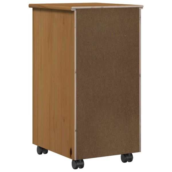 Плъзгащ кабинет Кехлибарен 34 x 39 x 65,5 cm Масивна боровина