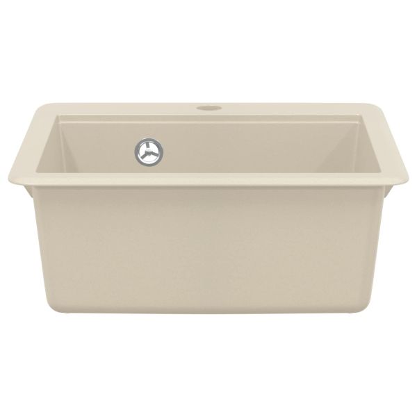 Мивка Бежово 470 x 440 мм Гранит