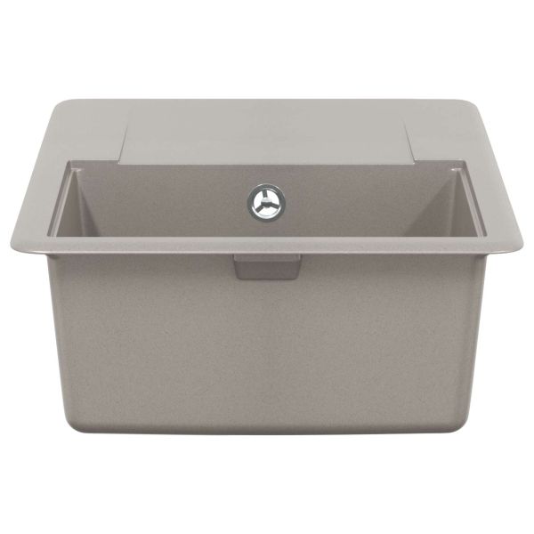 Мивка Сив 670 x 460 мм 80% Кварц и 20% Смола