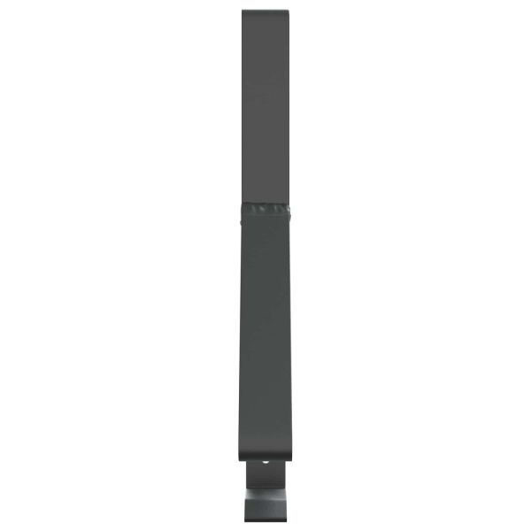 Поддръжка на снегозащита 6 pcs Антрацит 29,5 x 3 x 34,5 см