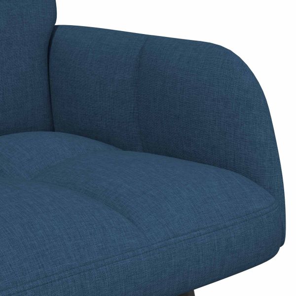 Диван с два места Синьо 115 x 61 x 87 см текстил