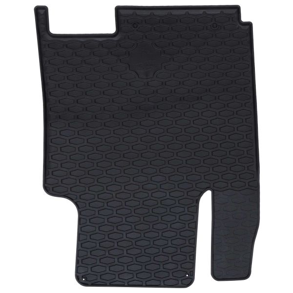 Автомобилен килим 4 pcs Черен Каучук