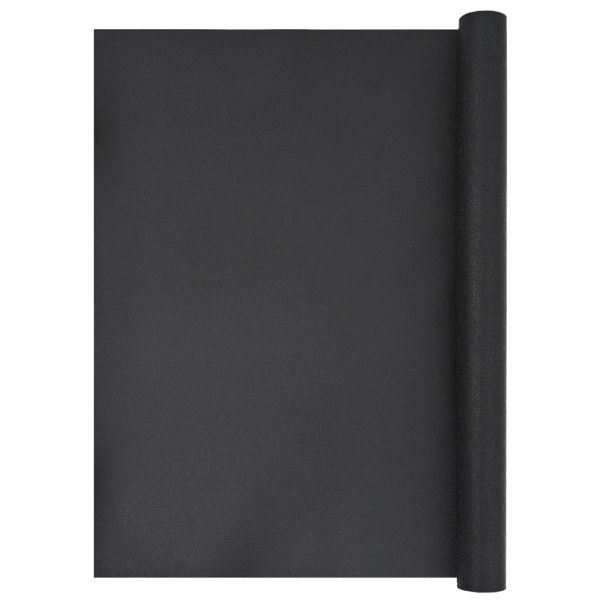 Мат за спортна защита Черен 183 x 122 x 0,6 см Високоплътен PVC