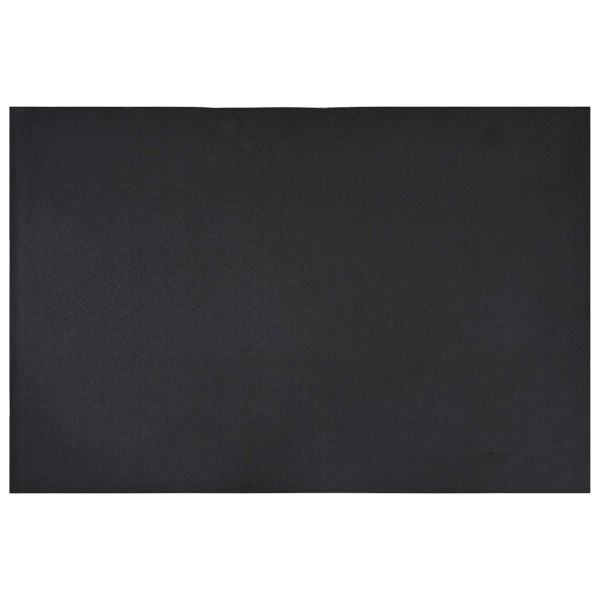 Мат за спортна защита Черен 183 x 122 x 0,6 см Високоплътен PVC