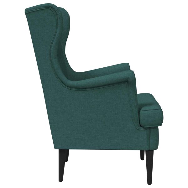 фотьойл Тъмен зелен текстил