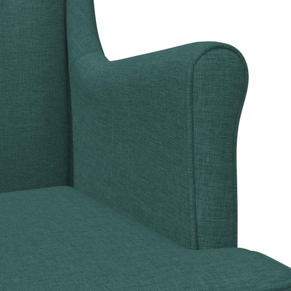 фотьойл Тъмен зелен текстил