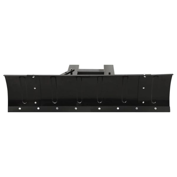 Снежен плуг за мотокар, 150x38 см, черен