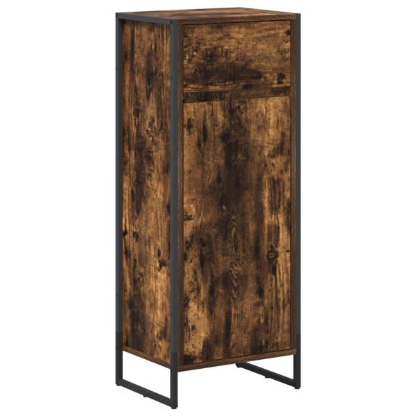 Комплект мебели за баня с чекмедже Димян дъб Инженерно дърво