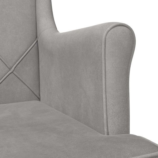 фотьойл Светлосиво Кадифе