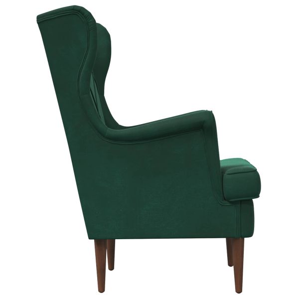 фотьойл Тъмен зелен Кадифе