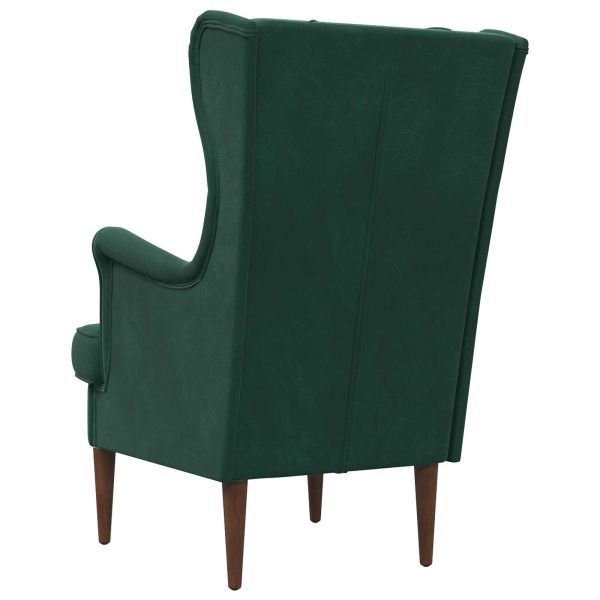 фотьойл Тъмен зелен Кадифе