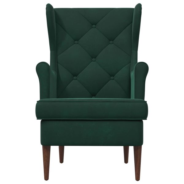 фотьойл Тъмен зелен Кадифе