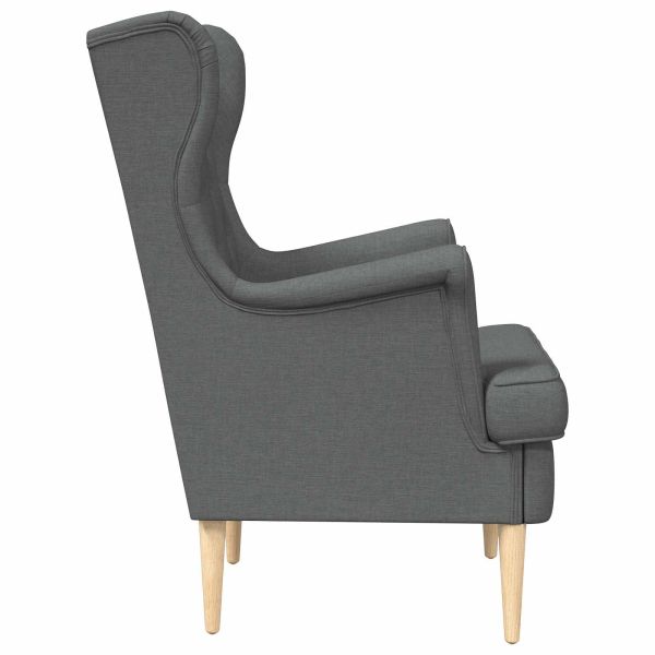 фотьойл Тъмен сив текстил