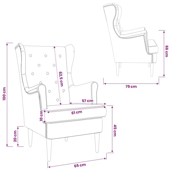 фотьойл Черен текстил