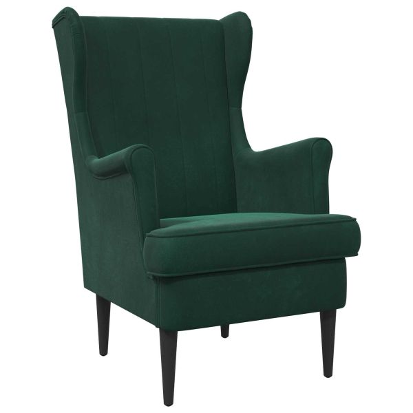 фотьойл Тъмен зелен Кадифе