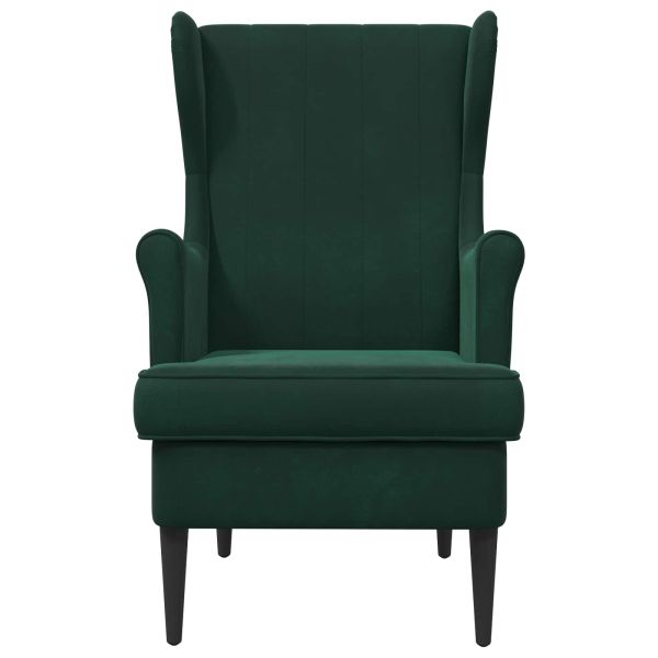 фотьойл Тъмен зелен Кадифе