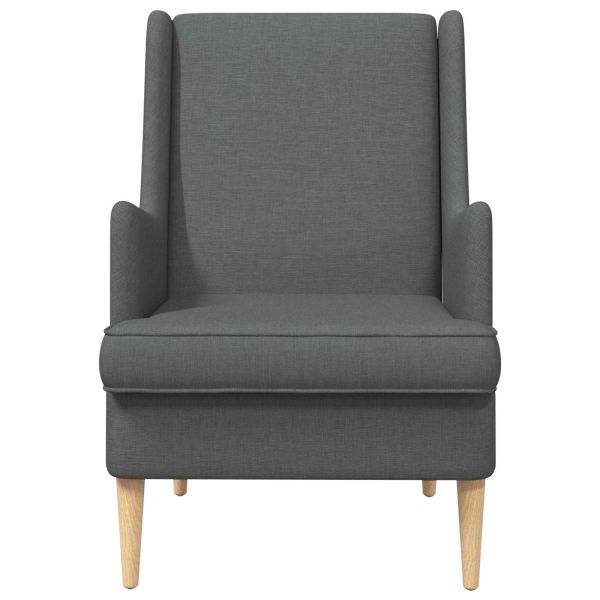 фотьойл Тъмен сив текстил