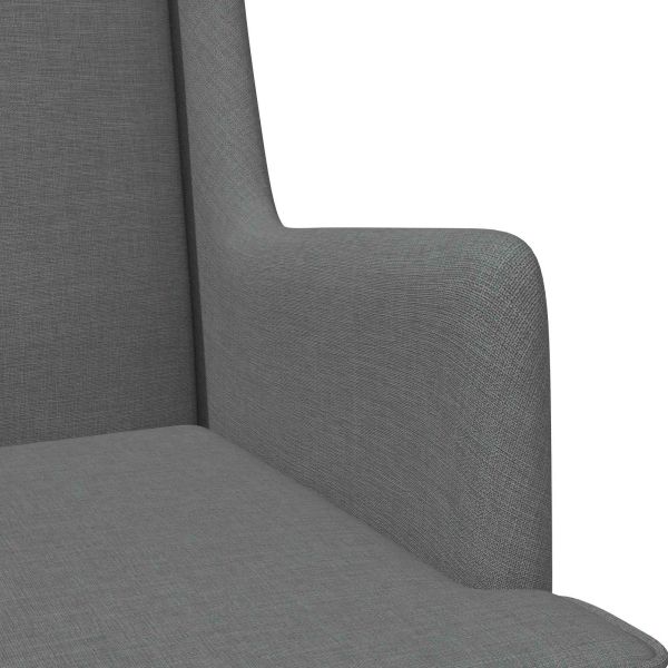 фотьойл Тъмен сив текстил