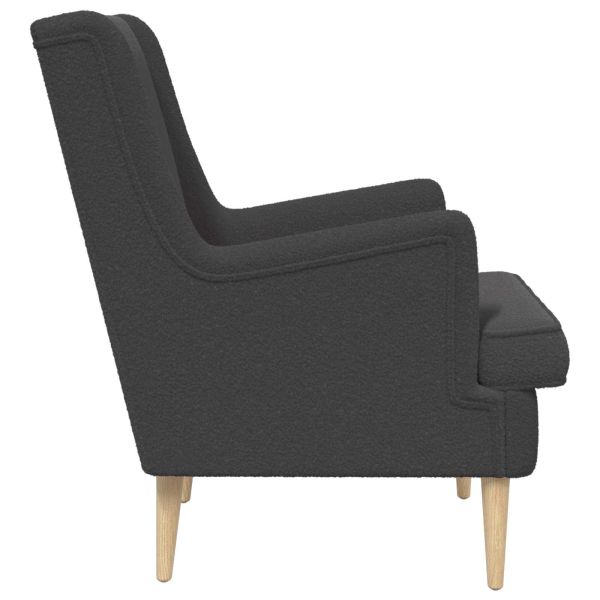 фотьойл Тъмносиво Вълнена тъкан