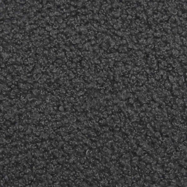 Люлеещ се стол Тъмен сив 62 x 80 x 85 см Вълнена тъкан