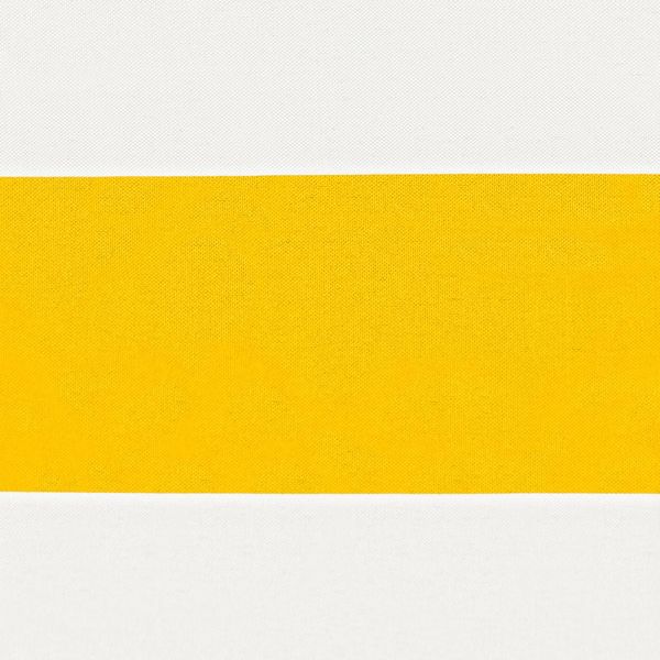Балконен екран Жълт и бял 100 x 200 cm Оксфордска тъкан