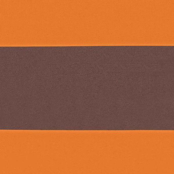 Балконен екран Оранжево и кафяво 75 x 200 cm